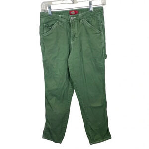Dickies cargo jeans green women’s size 1 skater grunge goblincore